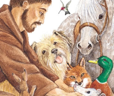 St Francis Blessing Animals